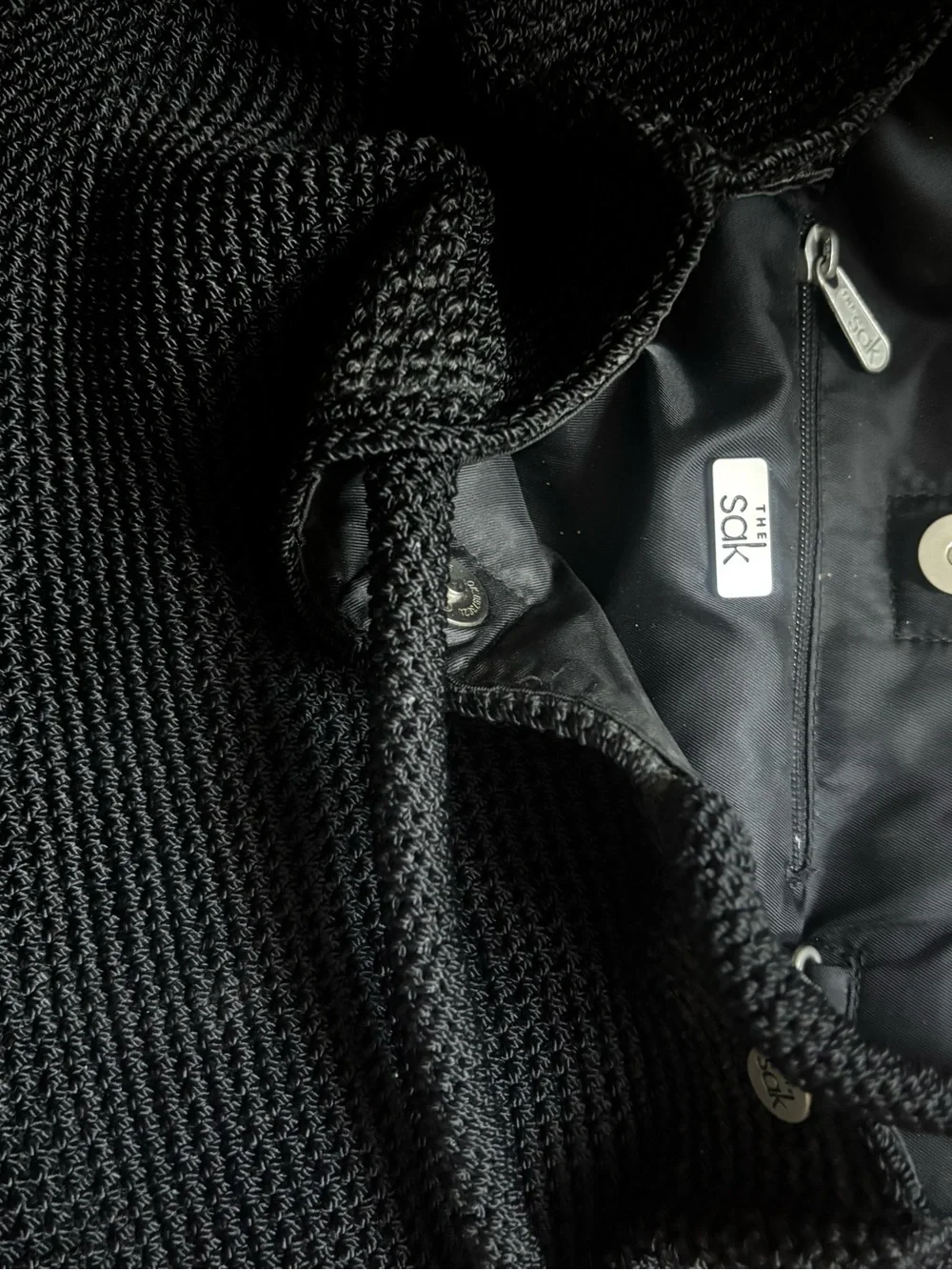 The Sak vintage crochet bag